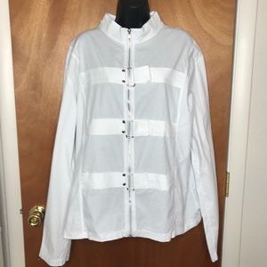 Lip Service Mens White Straight Jacket Size L XL 2XL Mr. Mental Insane Asylum